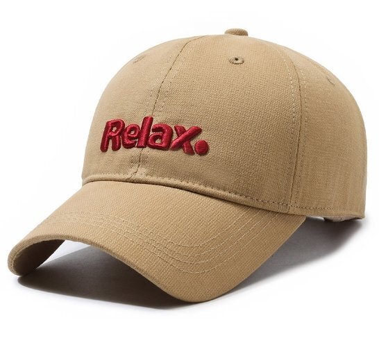 新品★デザインキャップ Relax ライトブラウン★特価 拍卖