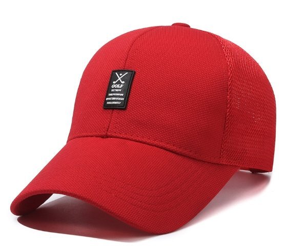 新品★メッシュキャップ GOLF 赤★特価 拍卖