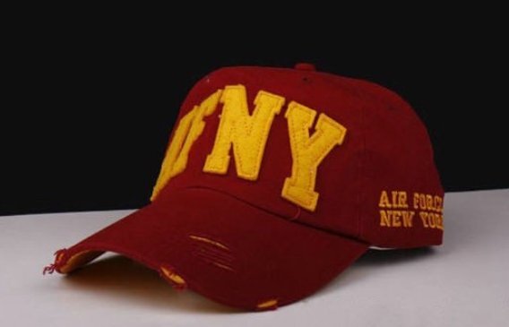 新品★デザインキャップ AIR FORCE NEW YORK ワイン★特価 拍卖