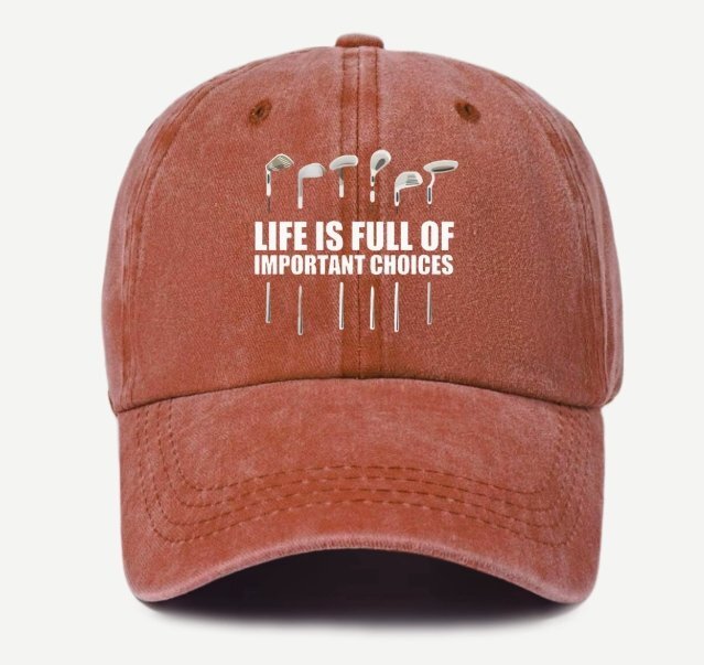 新品★デザインキャップ LIFE IS…  煉瓦★特価 拍卖