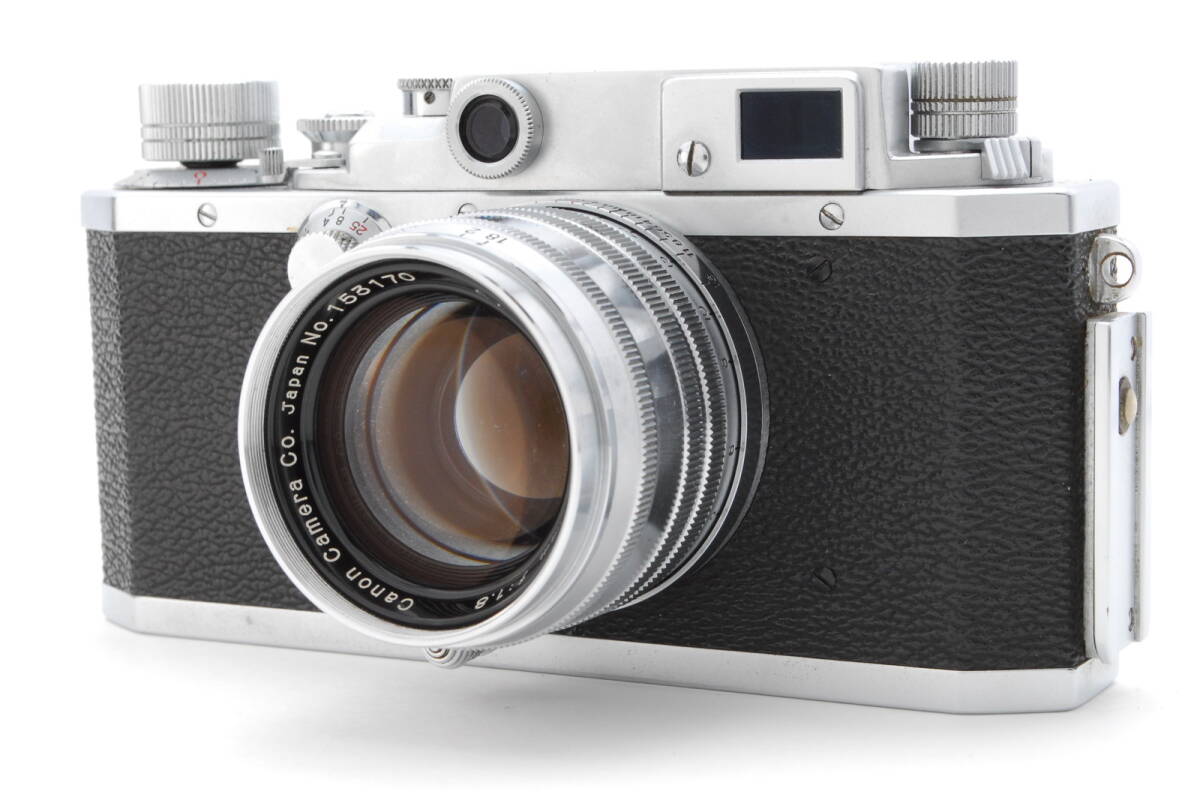 《美品》 Canon キャノン IV Sb 50mm f1.8 レンジファインダー フィルムカメラ拍卖