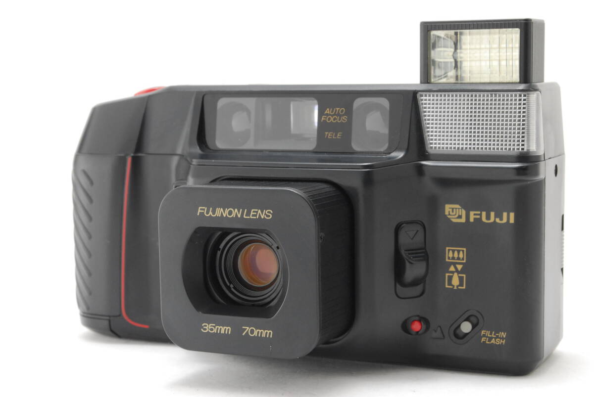 《美品・動作品》 Fuji フジ Tele Cardia Super Date Film Camera Point & Shoot 拍卖