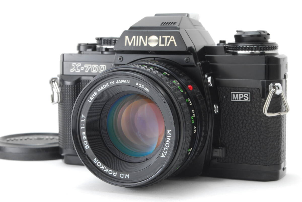 《 美品・動作品 》Minolta New X-700 MD Rokkor 50mm F/1.7拍卖