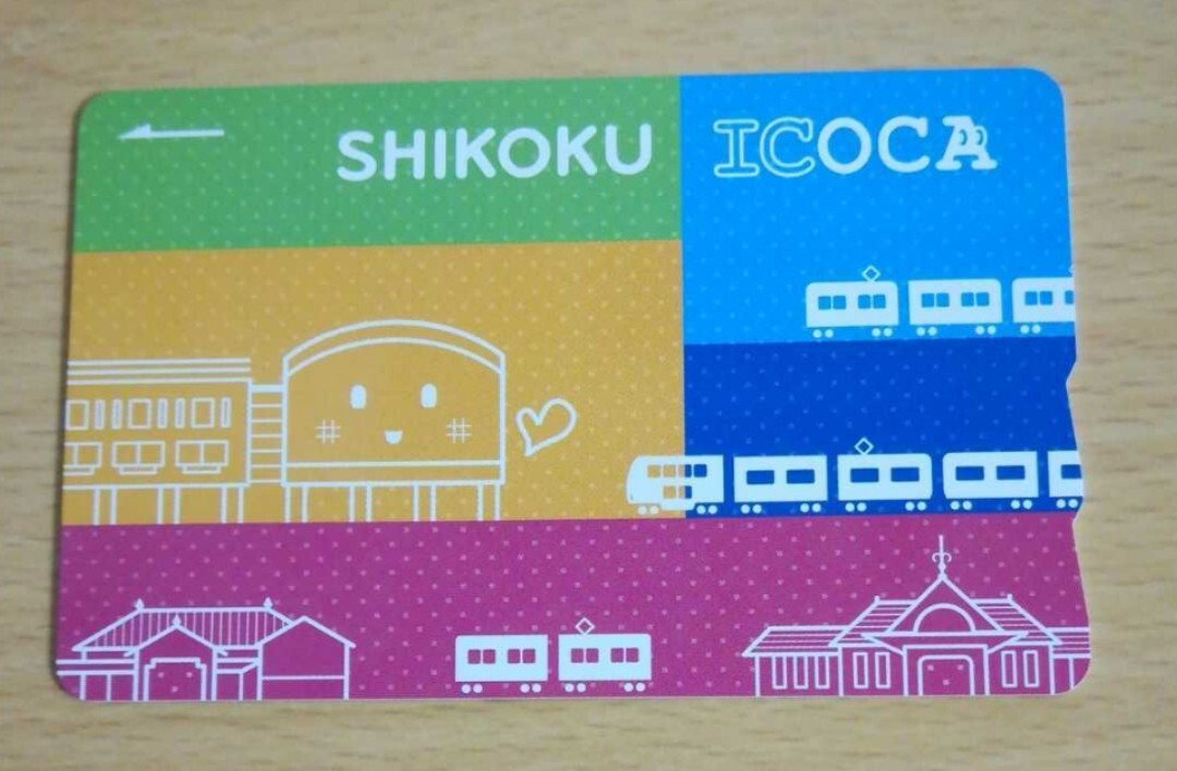 ICOCA JR四国 ICOCA デポジットのみ 新デザイン SuicaPASMOICOCA等交通系ICカード 送料110円拍卖
