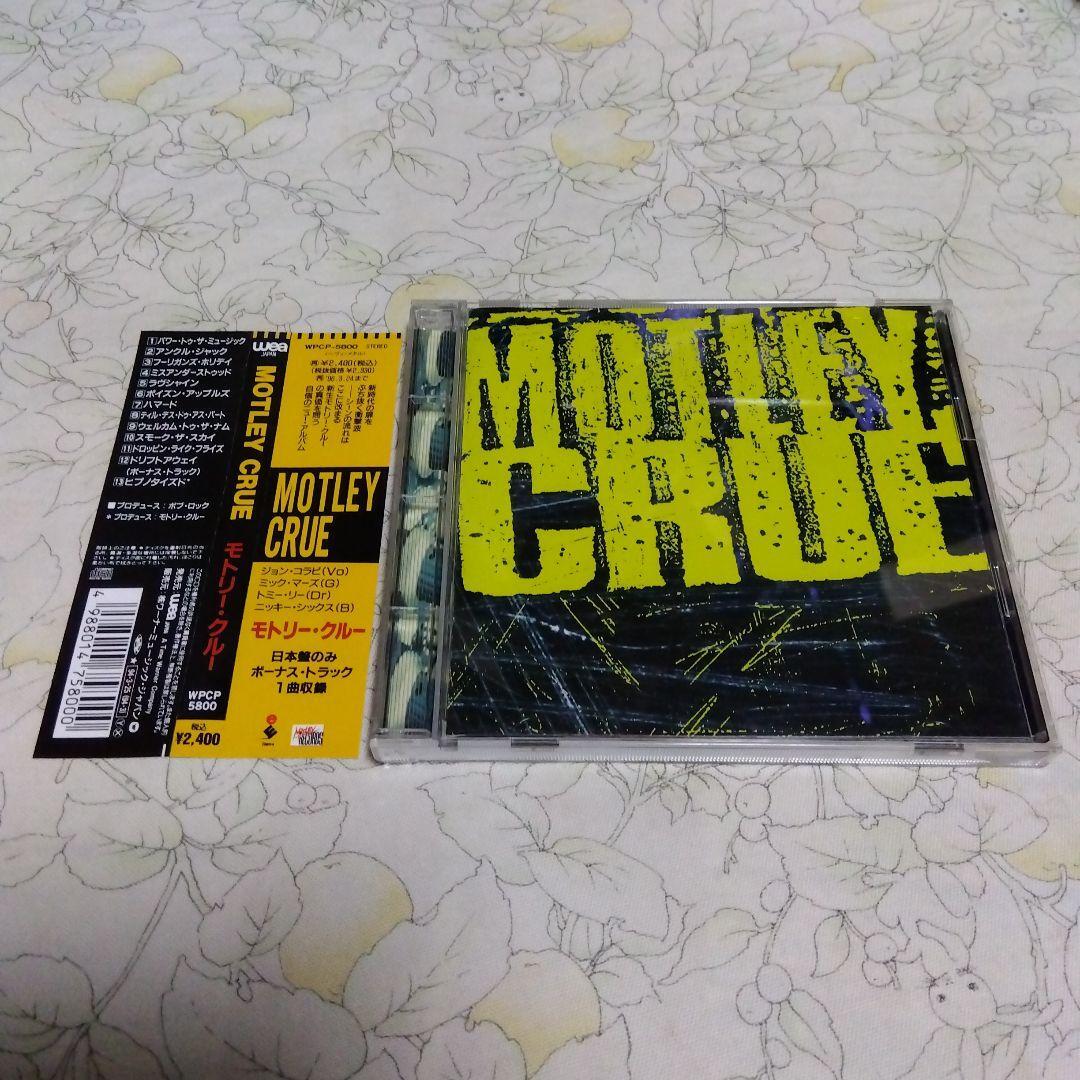 ♪MOTLEY CRUE モトリー・クルー♪帯付き 国内盤拍卖