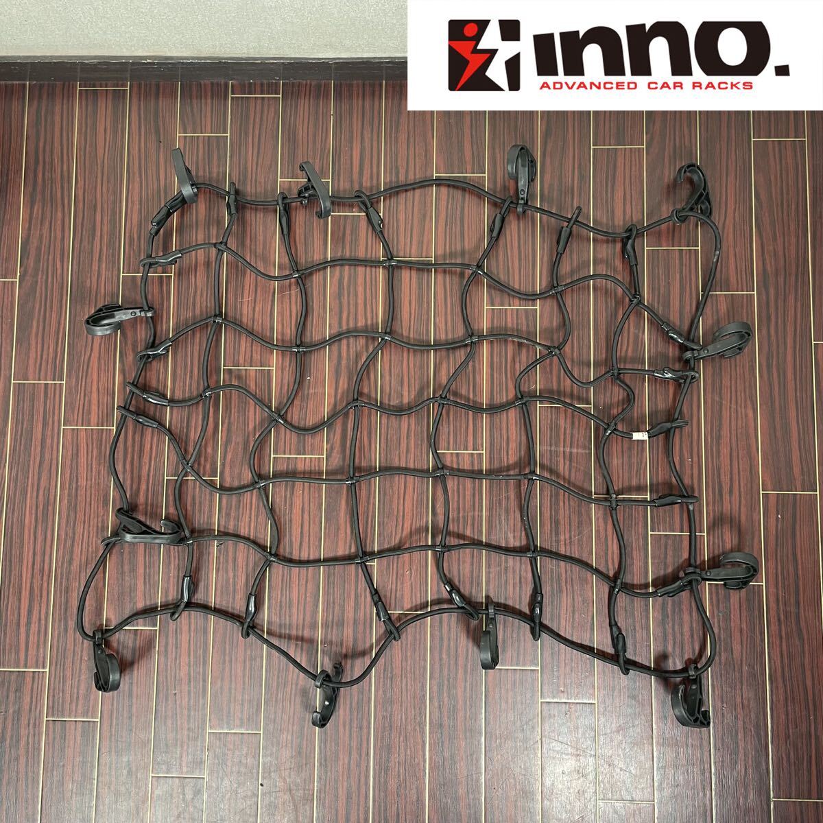 inno カーゴネット ルーフキャリア ルーフラック 固定 運搬 自動車 車 RV-INNO イノー CAR MATE カーメイト キャリアネット ラゲッジネット拍卖