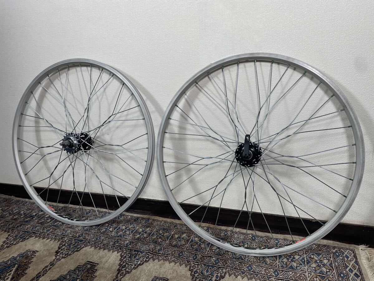 Weinmann ZAC20 モランボン組 ホイール 26インチ ペア MTB BMX 手組み カスタム SUZUE ハブ スズエ ワインマン 自転車 マウンテンバイク拍卖