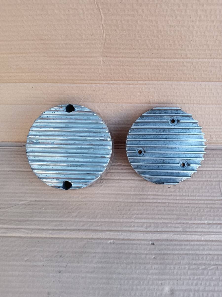 ★レア当時物★CB750k用ポイントカバーとダイナモカバー【検索用】旧車/族車/CB400F/CB350F/砂型/ヨシムラ/ビート/キジマ/忠男/RSC/HRC拍卖