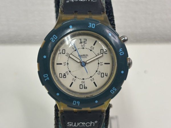 Y562-X16-167◎swatch スウォッチ 200M メンズ クォーツ 腕時計 現状品①◎拍卖