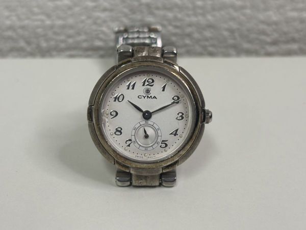 Y557-X1-2871◎CYMA シーマ 418 レディース クォーツ 腕時計 現状品①◎拍卖