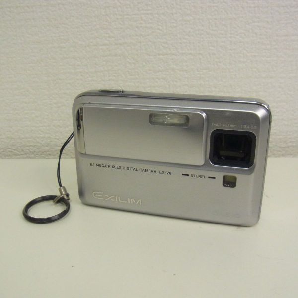 Y337-X14C-56 CASIO カシオ EXILIM エクシリム EX-V8 コンパクトデジタルカメラ 10014596A 現状品②拍卖