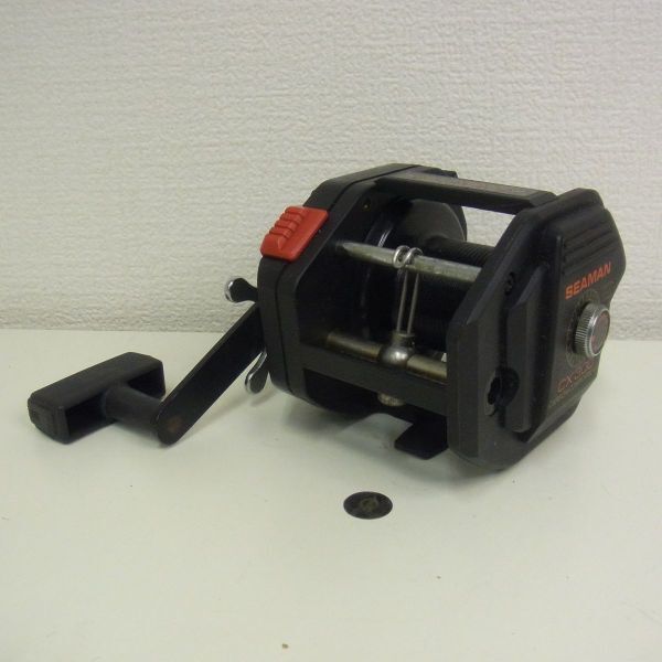 Y302-N37-4175 OLYMPIC オリムピック SEAMAN シーマン CX300 リール 釣り具 フィッシング 現状品②拍卖