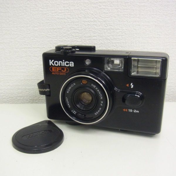 Y258-X3C-8331 Konica コニカ EFJ コンパクトフィルムカメラ 446748 現状品②拍卖
