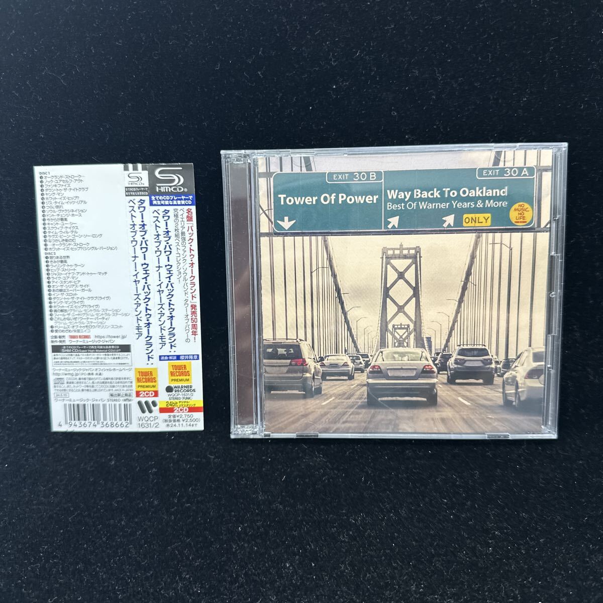 希少帯付2CD!! TOWER OF POWER タワーオブパワー WAY BACK TO OAKLAND ウェイバックトゥオークランド BEST ベスト 朱里エイコ 愛のめざめ拍卖