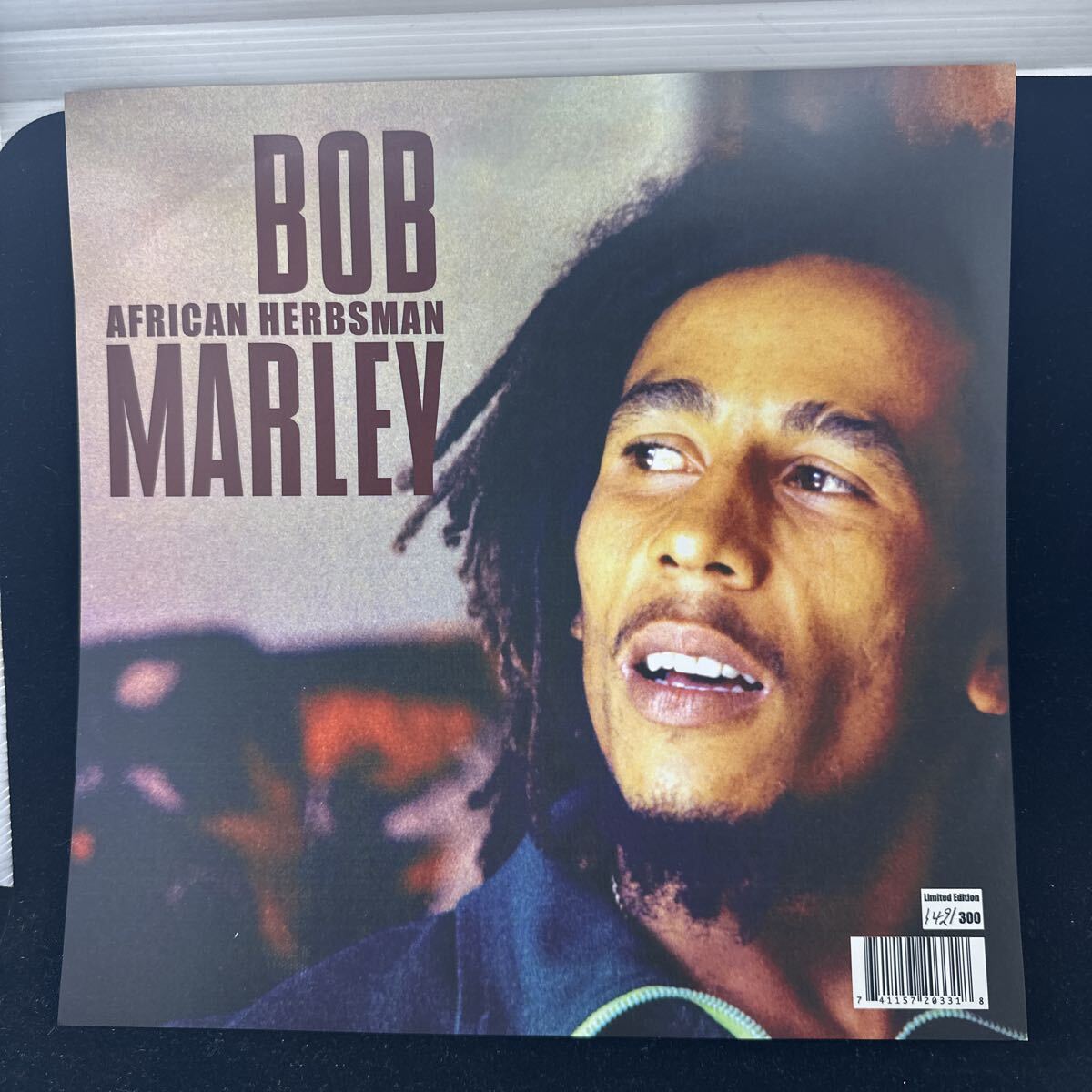 希少300枚限定カラーヴァイナルUS盤LP!! BOB MARLEY ボブマーリー AFRICAN HERBSMAN アフリカンハーブスマン CLP2033 レコード LIMITED拍卖