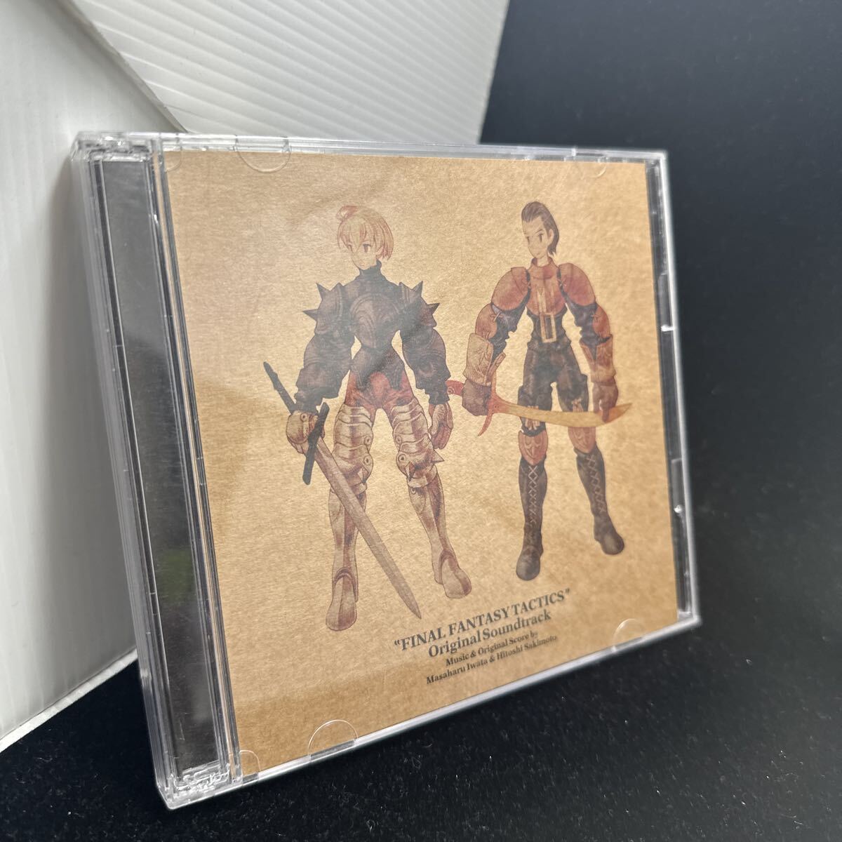 希少2CD ファイナルファンタジー FINAL FANTASY TACTICS タクティクス サウンドトラック SOUNDTRACK SQEX10066~7 ゲーム音楽 岩田匡治拍卖