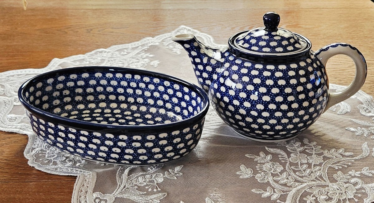 ツェラミカ ドヌーブ ティーポット 小判型ボウル オーバルボウル 新品拍卖