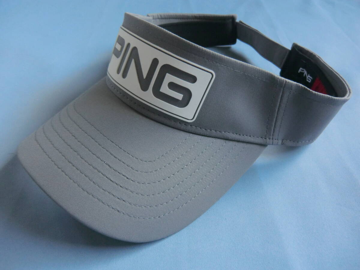 PING ツアーバイザー HW-T2502 フリーサイズ(57~59cm) グレー拍卖