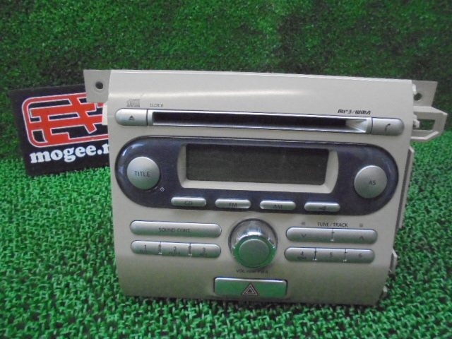 9EP1034IK3 ) スズキ アルトラパン HE22S 1型 純正 CDオーディオデッキ PS-3074E-E拍卖