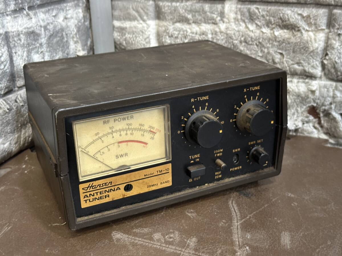 Hansen ハンセン パワーメーター TM-10 アマチュア無線 現状品 「21513」拍卖