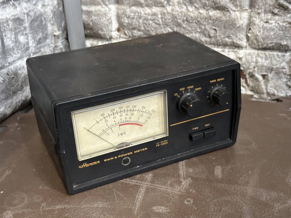 Hansen ハンセン SWRメーター FS-300H アマチュア無線 現状品 「21516」拍卖