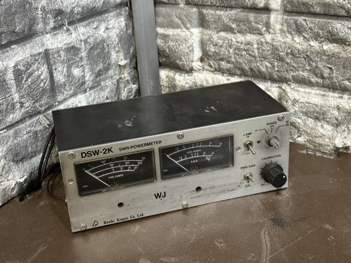 Denki Kogyo SWRパワーメーター DSW-2K アマチュア無線 現状品 「21518」拍卖