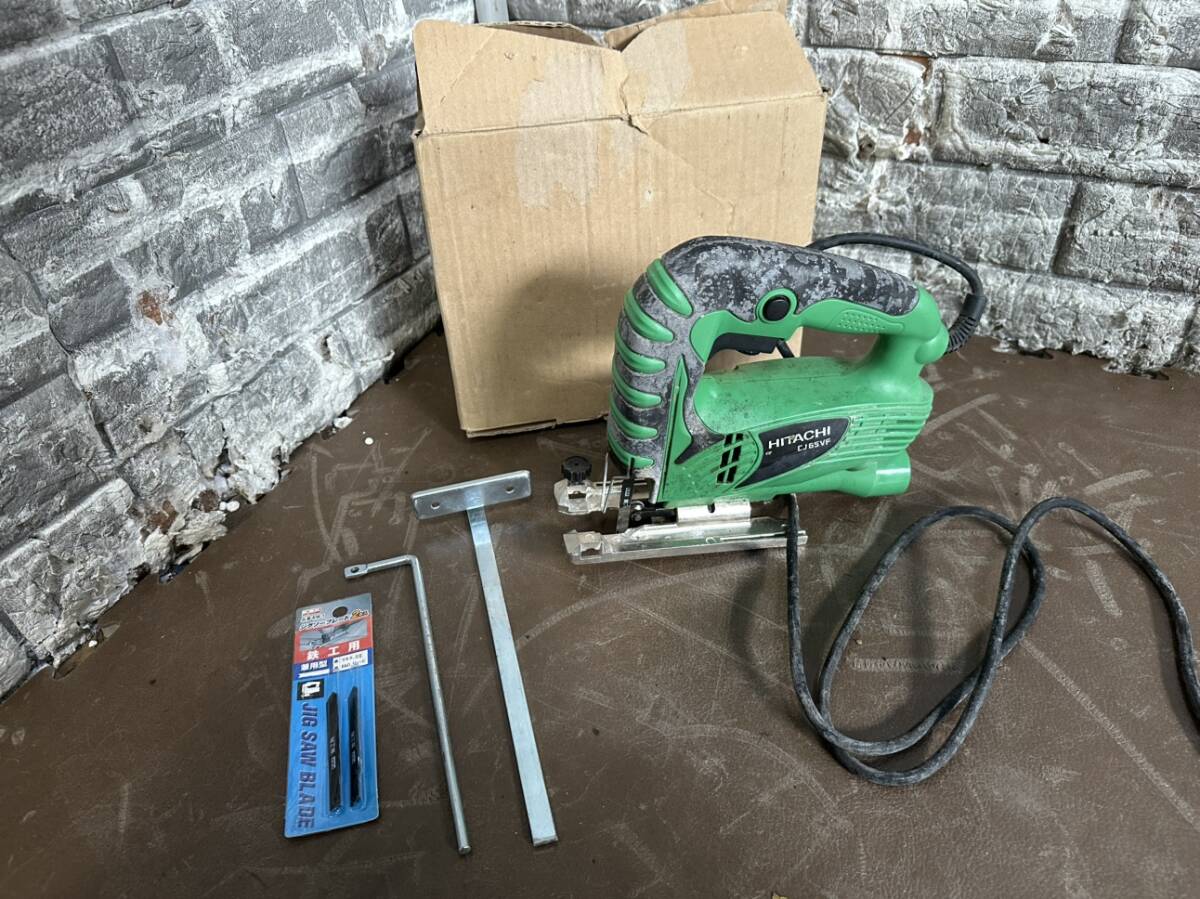 HITACHI 日立工機 ジグゾー CJ65VF 100V 50/60Hz 電動工具 DYI用品 「21574」拍卖
