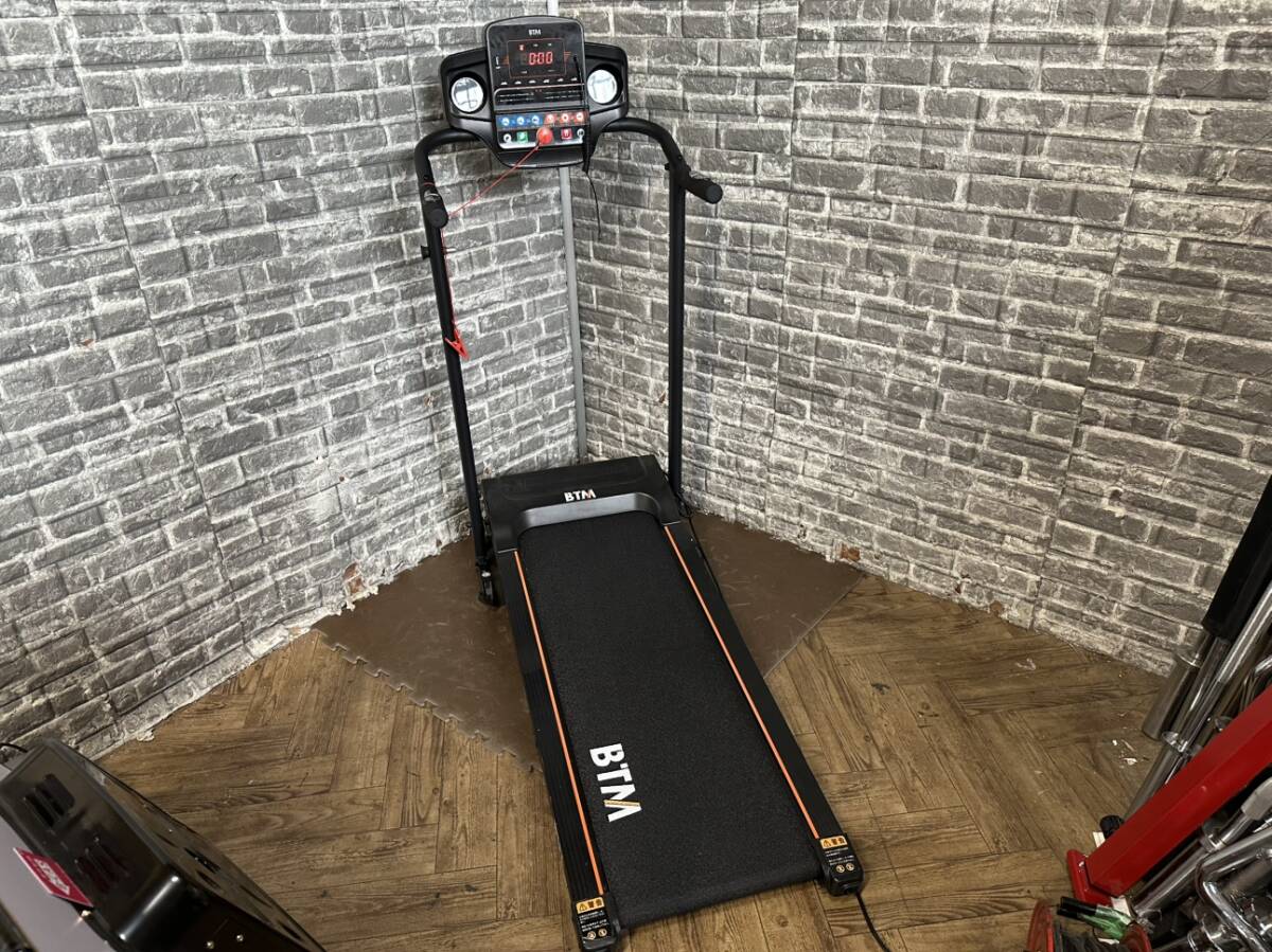 BTM ルームランナー ランニングマシン H128×W123×D55cm 動作確認OK 筋トレ/トレーニング 「21588」拍卖