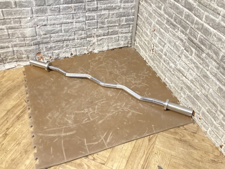 LEXCO レクスコ オリンピックEZバー 全長130cm 穴径50mm 筋トレ/トレーニング 「21569」拍卖