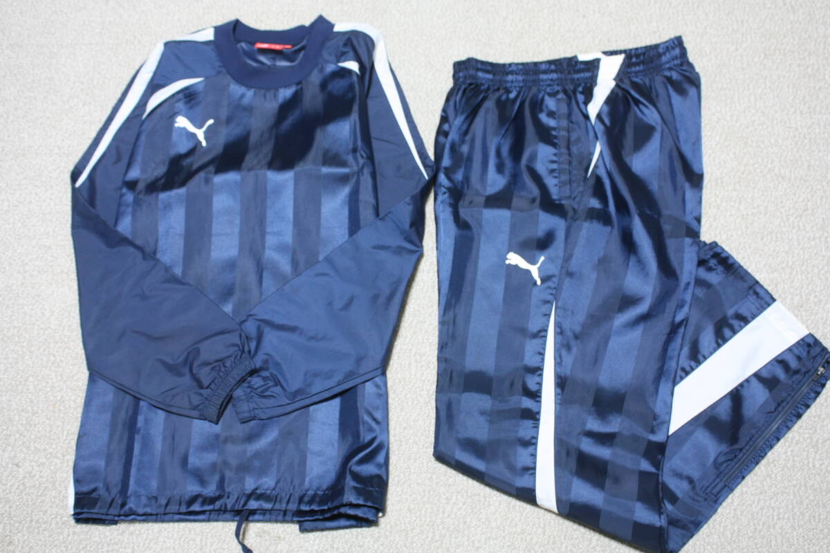 ★★PUMAプーマ ウインドブレーカー 紺 上下 送料無料★★拍卖