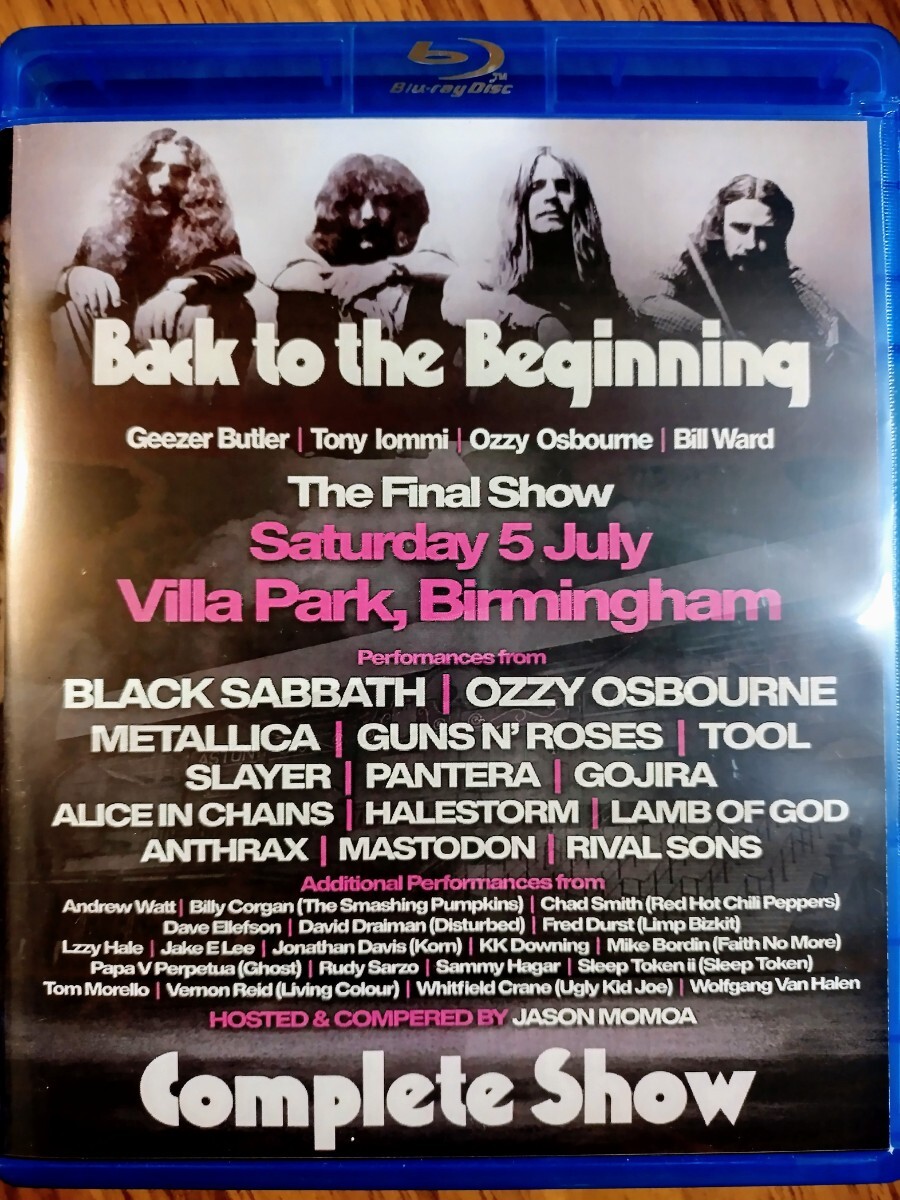 BLACK SABBATH 美麗 完全収録 3Blu-ray OZZY OSBOURNE METALLICA GUNS N ROSES PANTERA ブラックサバス ガンズ オジーオズボーン パンテラ拍卖