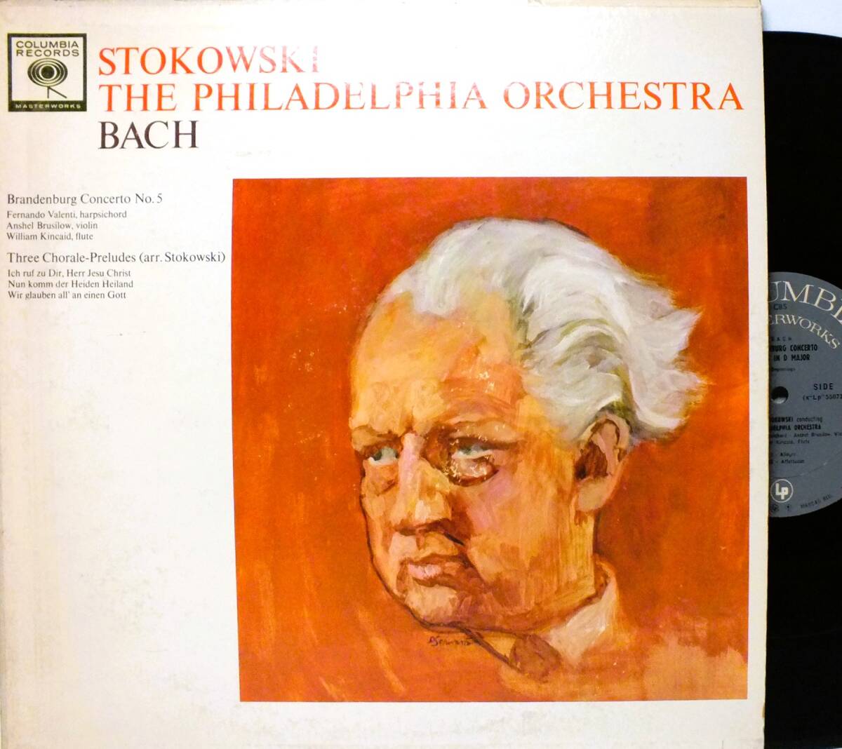 ML 5713 レオポルド・ストコフスキー STOKOWSKI バッハ ブランデンブルク協奏曲 LP【8商品以上同梱で送料無料】2510拍卖