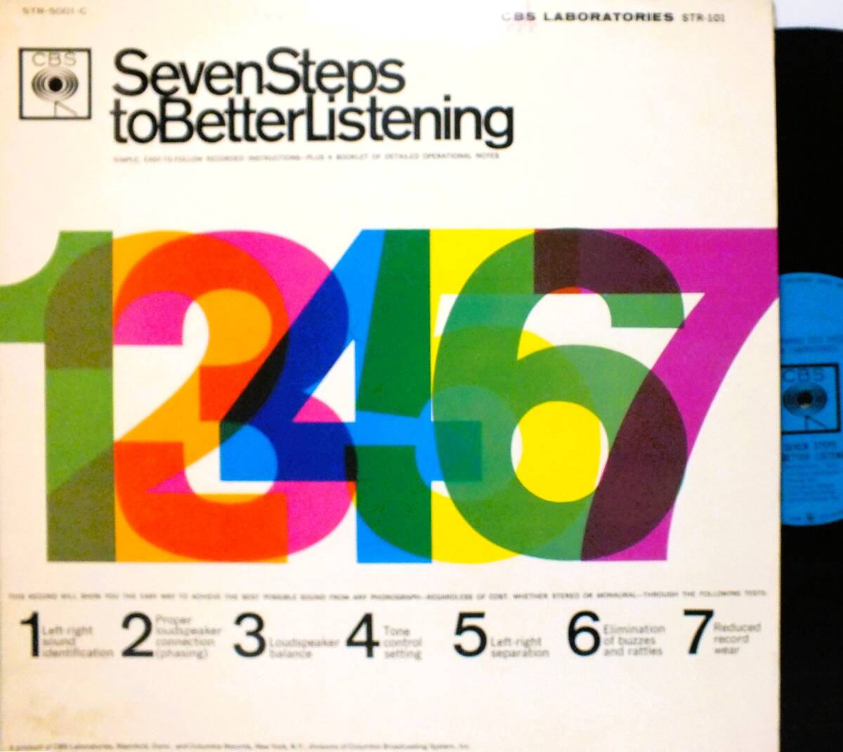 STR 5001-C ステレオ・レコードをよりよく聴くための7つの段階 LP【8商品以上同梱で送料無料】2510拍卖