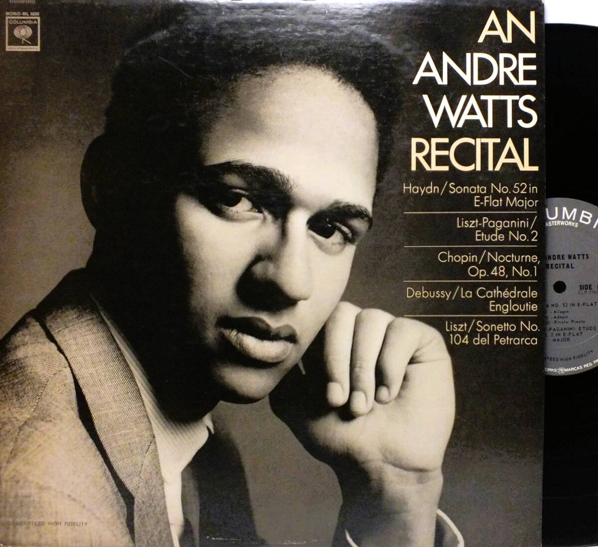 ML 6036 【ピアノ】アンドレ・ワッツ AN ANDRE WATTS RECITAL ハイドン ピアノ・ソナタ LP【8商品以上同梱で送料無料】2510拍卖
