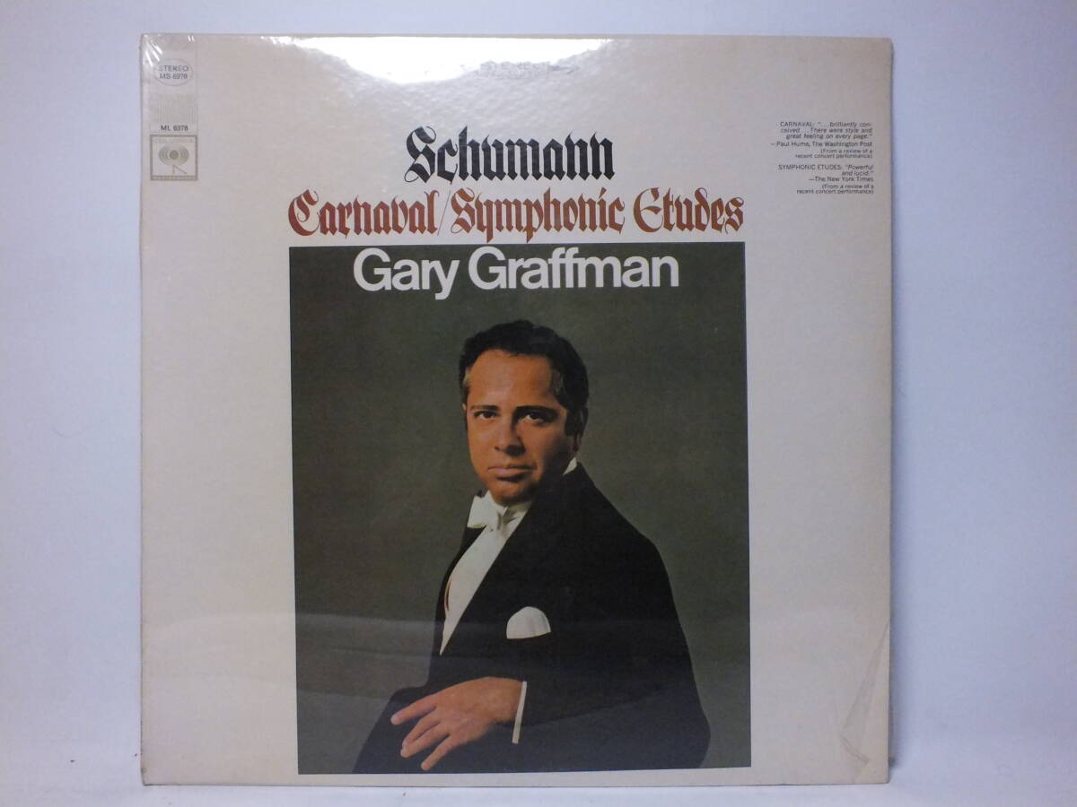 MS 6978 ゲイリー・グラフマン GARY GRAFFMAN シューマン CARNAVAL / SYMPHONIC ETUDES LP【8商品以上同梱で送料無料】2510拍卖