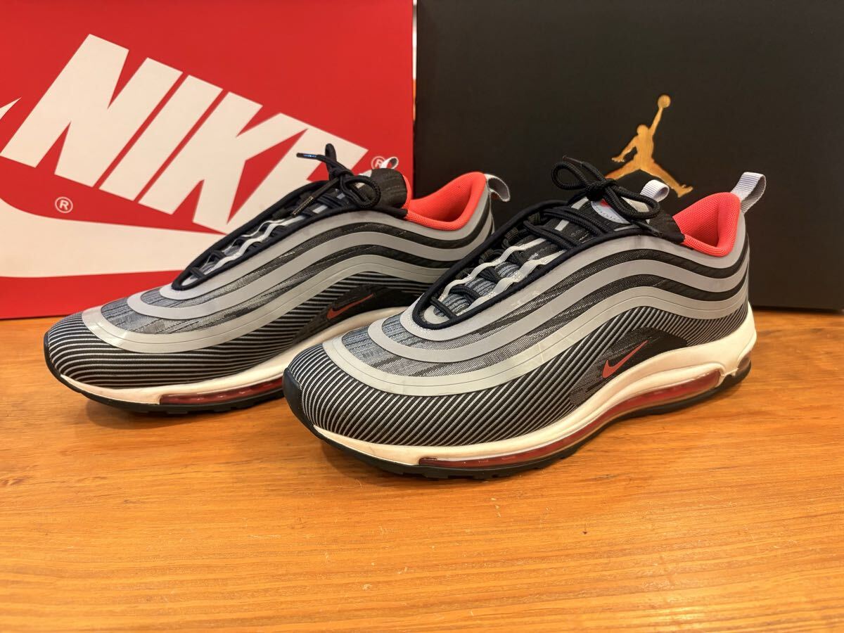 NIKE AIRMAX97 ナイキ エアマックス97 中古美品 29cm SILVER シルバー スニーカー拍卖