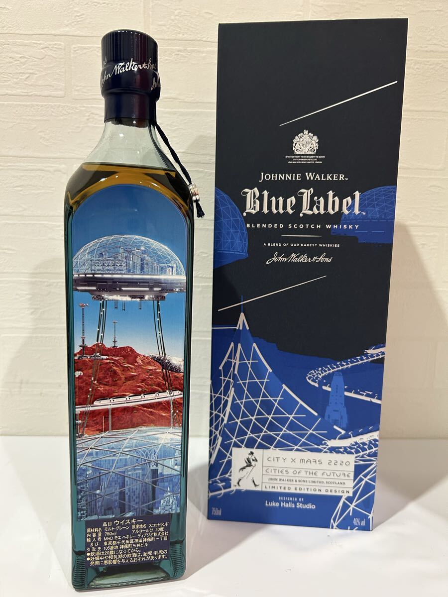 ☆ジョニーウォーカー ブルーラベル シティマーズ ☆700ml ☆ウイスキー ☆希少 ☆お得 ☆限定拍卖