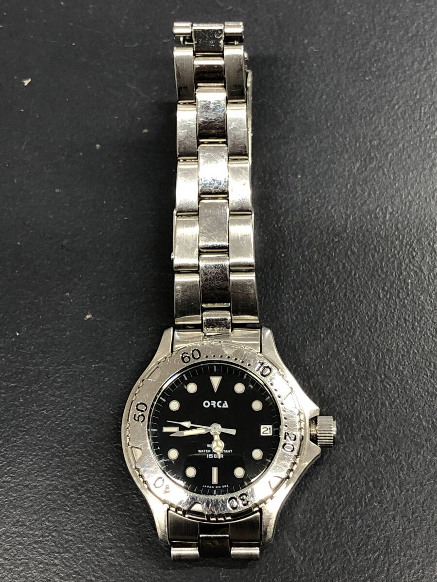 HB4995 動作未確認 ORCA オルカ maruman マルマン OR62 腕時計 ジャンク拍卖
