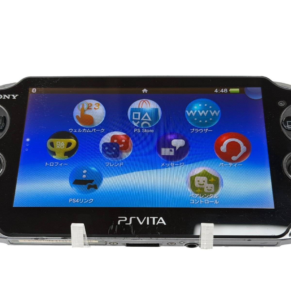正常動作品 FW3.74 SONY PlayStation VITA 本体 PCH-1000 黒 ブラック ソニー プレイステーション PS 01976拍卖
