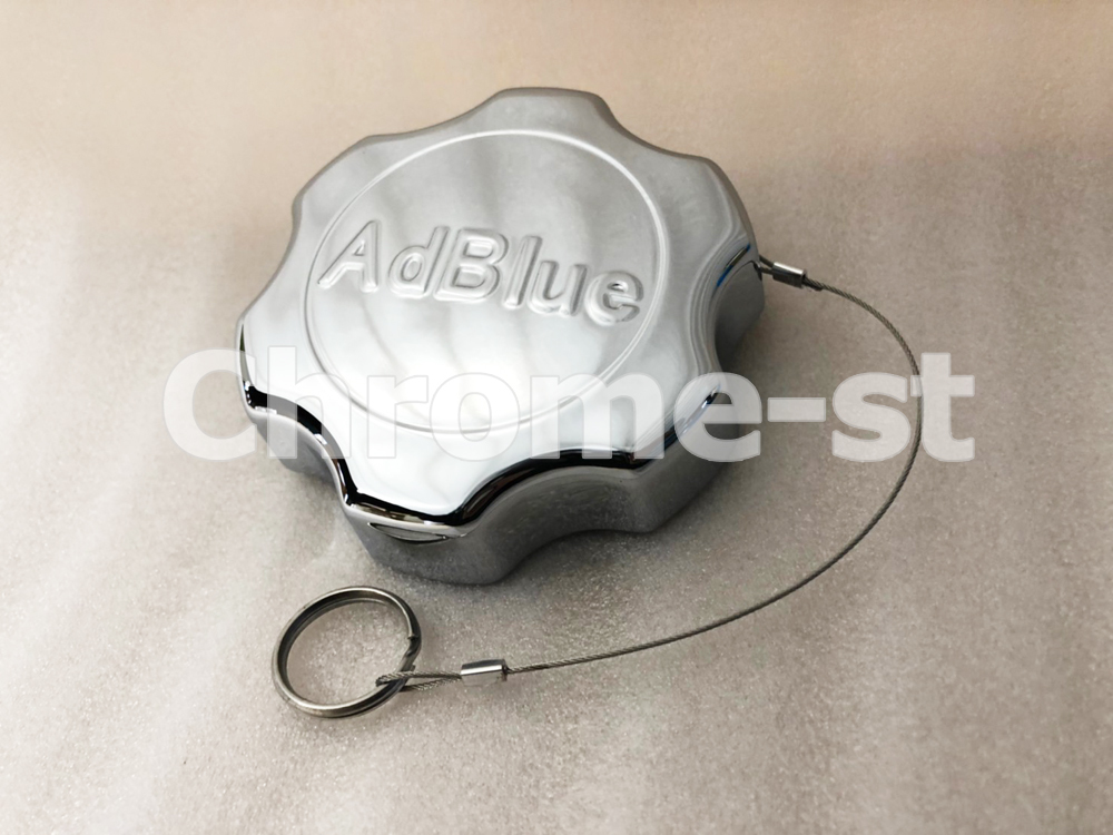 HINO Gプロフィア・17プロフィア共通 メッキ製 AdBlueキャップ(鍵なしタイプ) 純正加工品拍卖