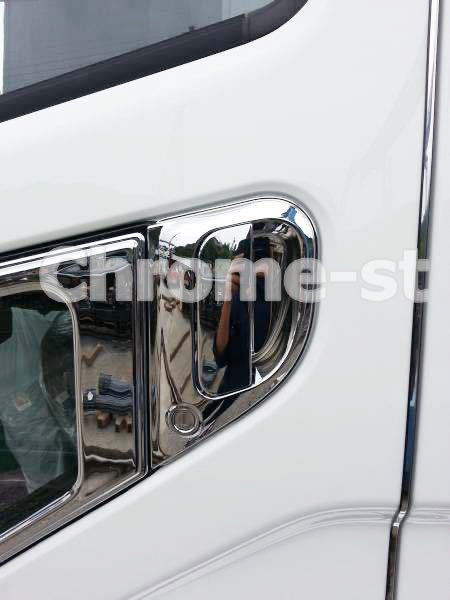 FUSO ファイター メッキ製 ドアハンドル2点セット 交換タイプ 純正拍卖
