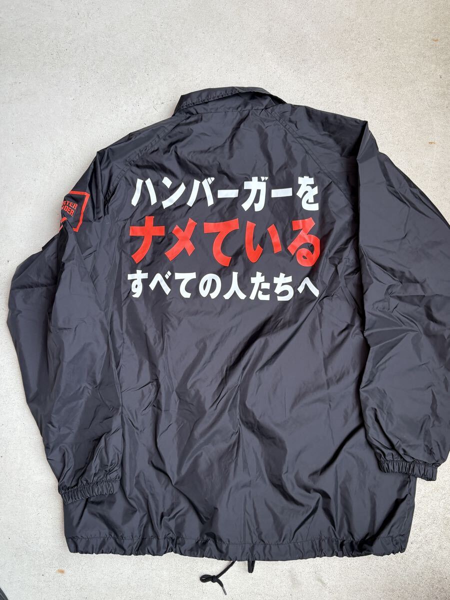 傑作!非売品 ワンオク リョータ着 Lサイズ マクドナルド クォーターパウンダー コーチジャケット tシャツ ビンテージ 90s 拍卖