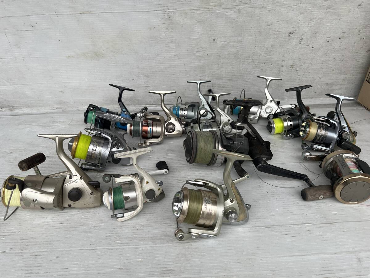 ダイワやシマノなどリール色々まとめて13個セット 拍卖
