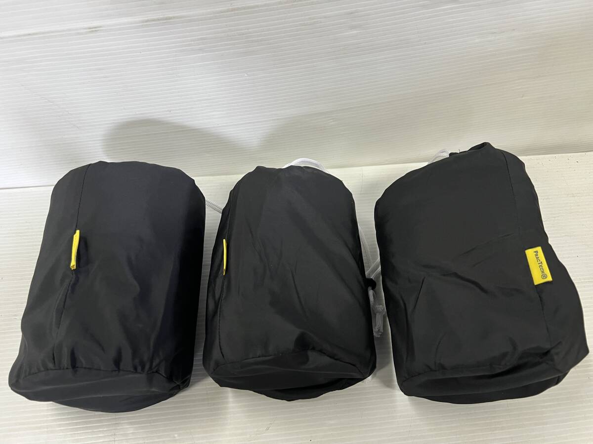 ③送料無料 3着セット新品 タグ付き PRACTECHS プラクテクス ヒーターベスト フリーサイズウエスト幅調整可能 男女兼用  温熱ベスト拍卖