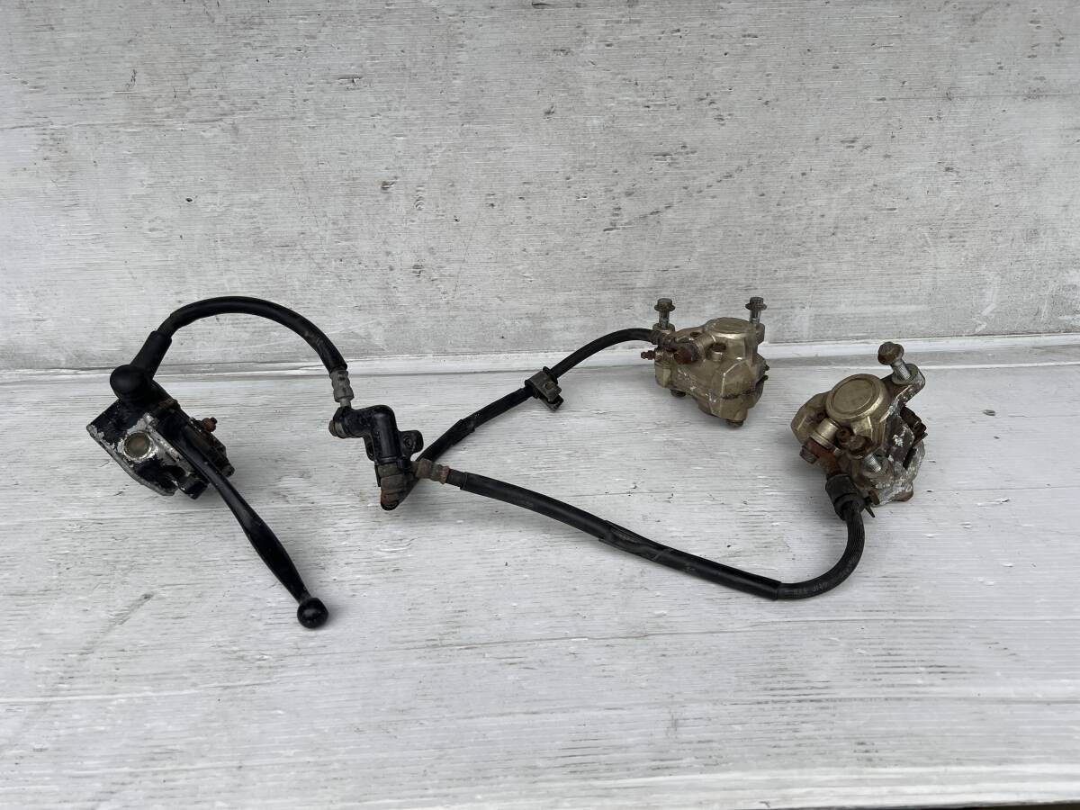 YAMAHA FZ250 フェザー 1HX フロントブレーキ キャリパー マスター レバー ヤマハ純正拍卖