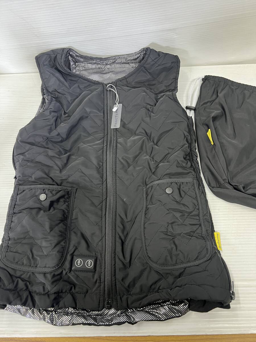 送料無料 新品 タグ付き PRACTECHS プラクテクス ヒーターベスト  フリーサイズウエスト幅調整可能 男女兼用  温熱ベスト拍卖