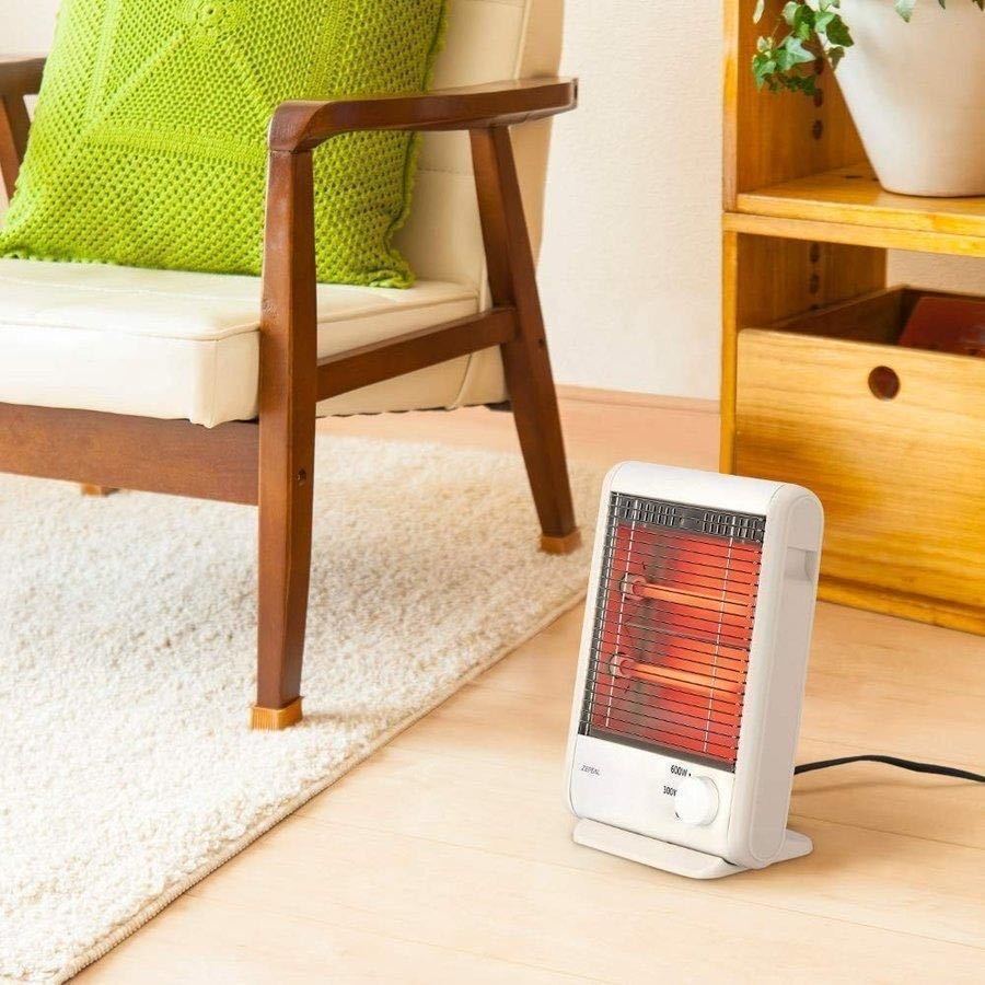 送料無料 新品 未使用ゼピール 電気ストーブ 600W DS-C61L-WH ZEPEAL拍卖