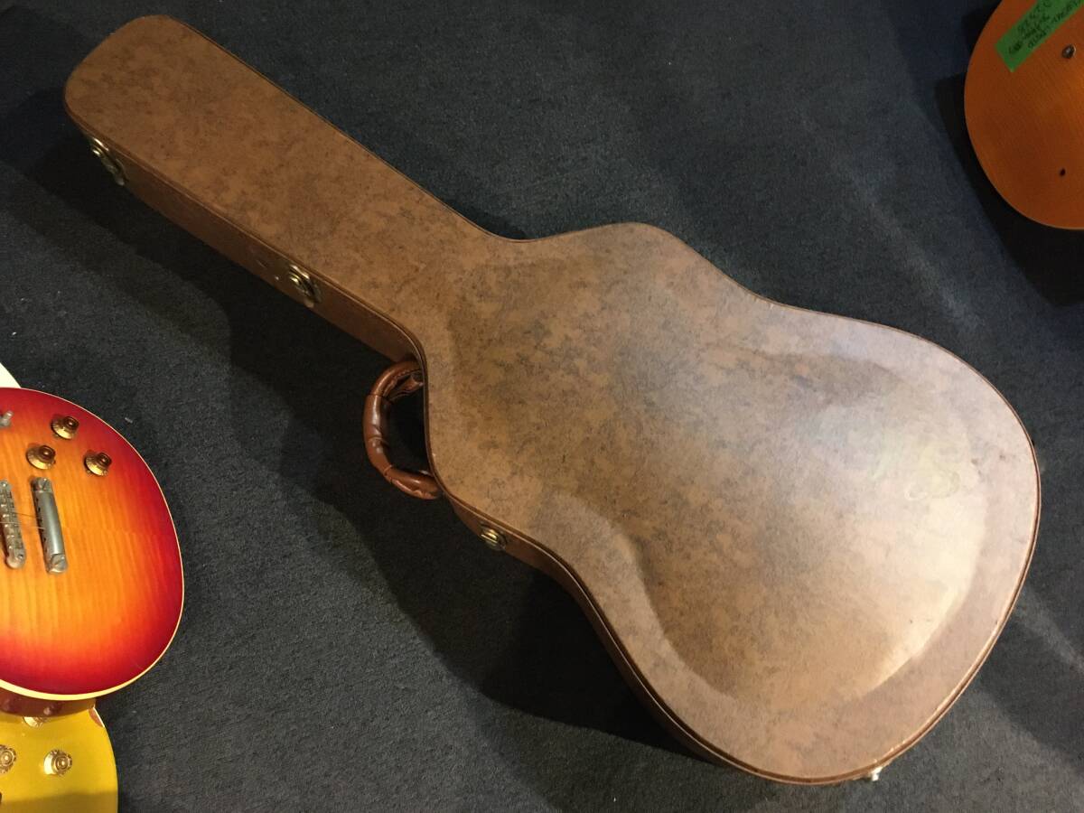 Gibson ドレットノート型 フルアコ用 ハードケース ブラウン拍卖