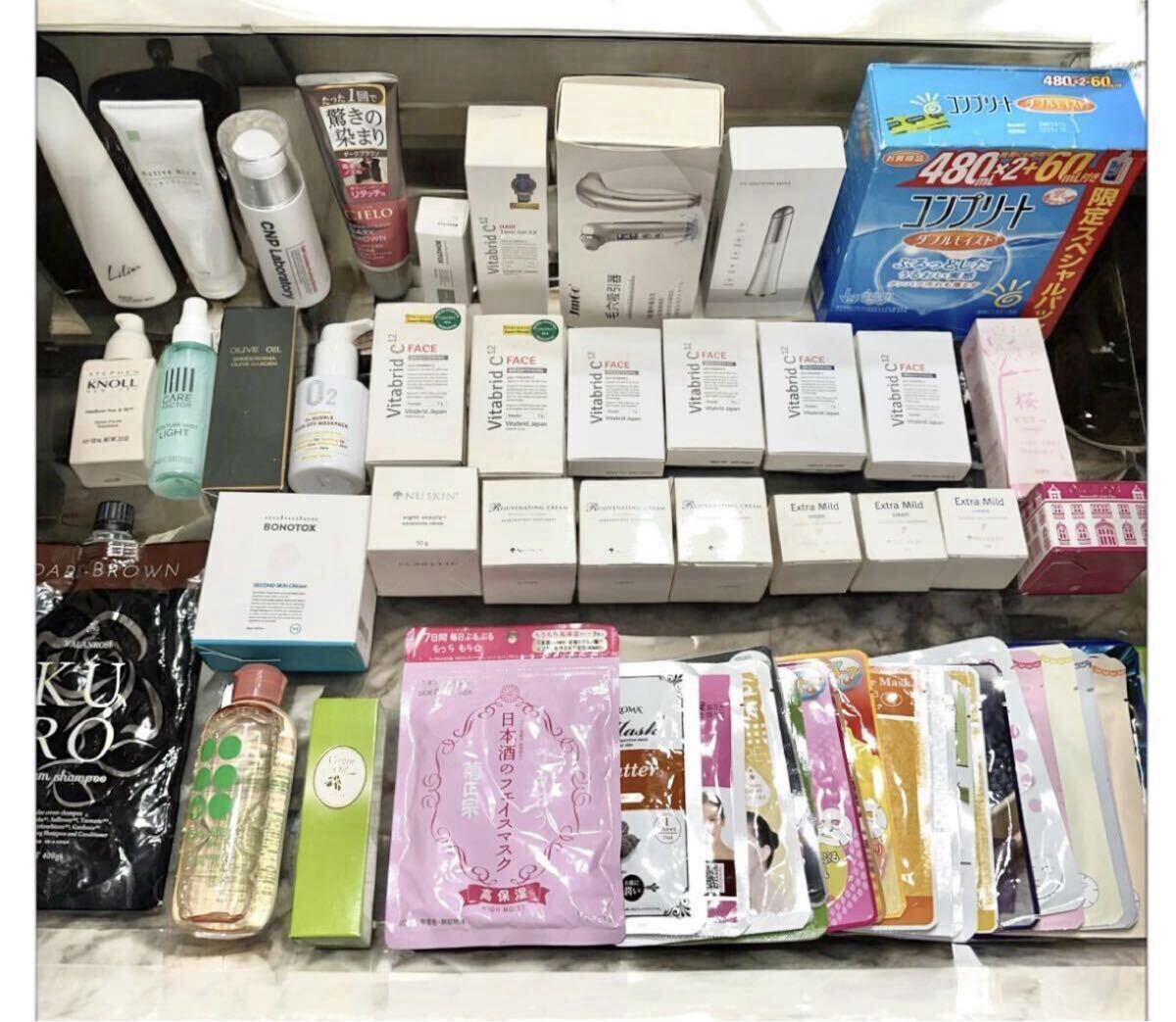 化粧品まとめ コスメ 基礎化粧品 美容 ニュースキン ビタブリッド 美容液 50点以上 まとめ ef拍卖