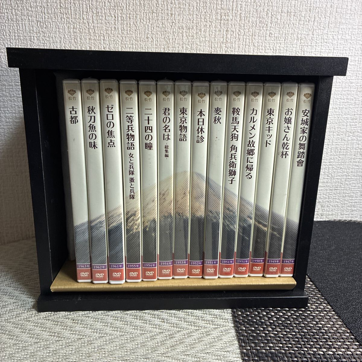 懐かしきあの頃映画 昭和の松竹名画傑作選 DVD/未開封あり/※14枚/1枚欠品/映画/昭和/松竹/名画傑作選/DVD専用ケース付き拍卖